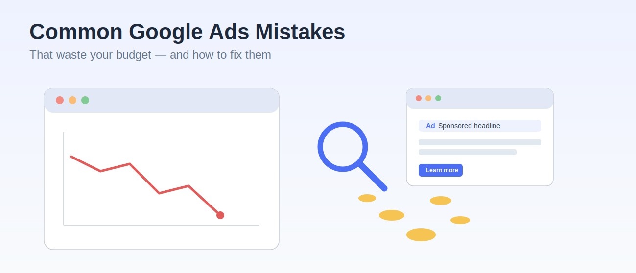 Common Google Ads Mistakes