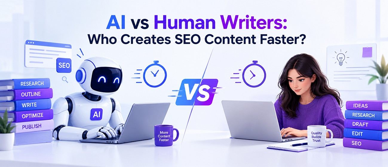 AI vs Human Writing: Which Is Faster?