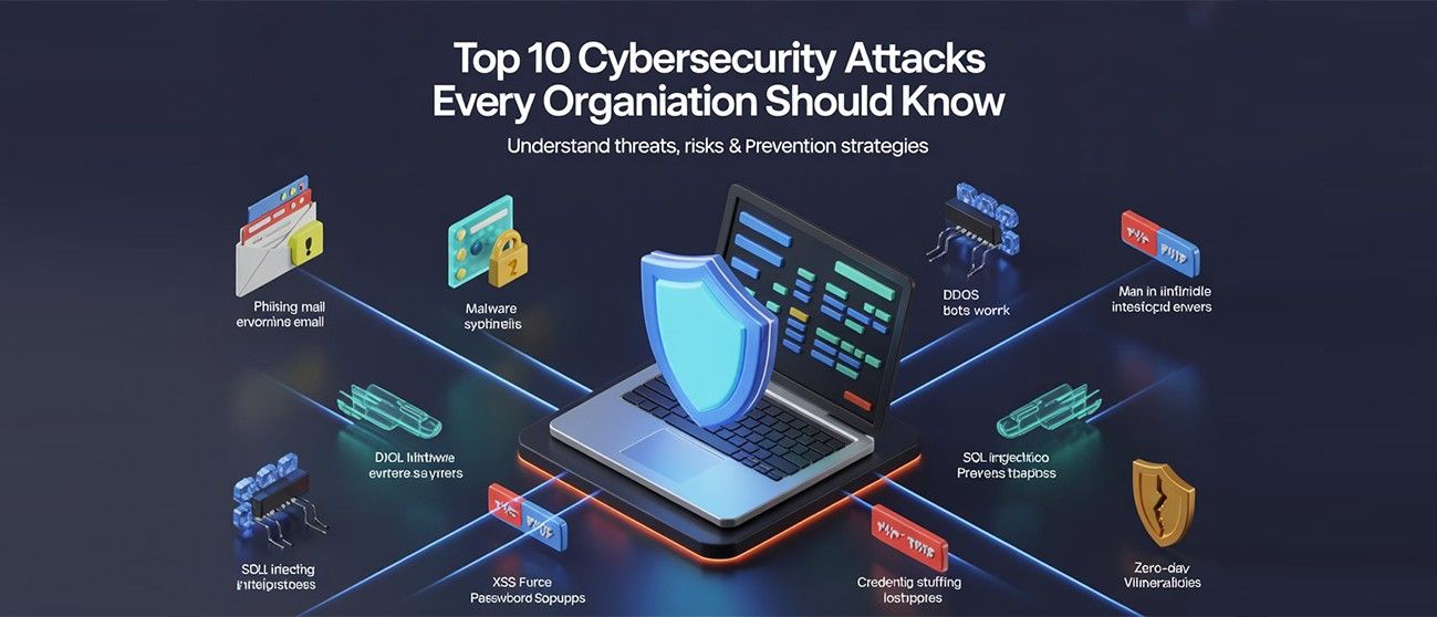 10 Common Cybersecurity Attacks
